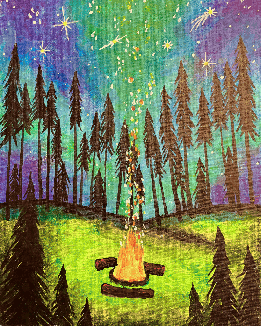 By the Fire's Glow